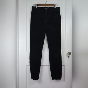 LOFT Black Corduroy Jeans 6